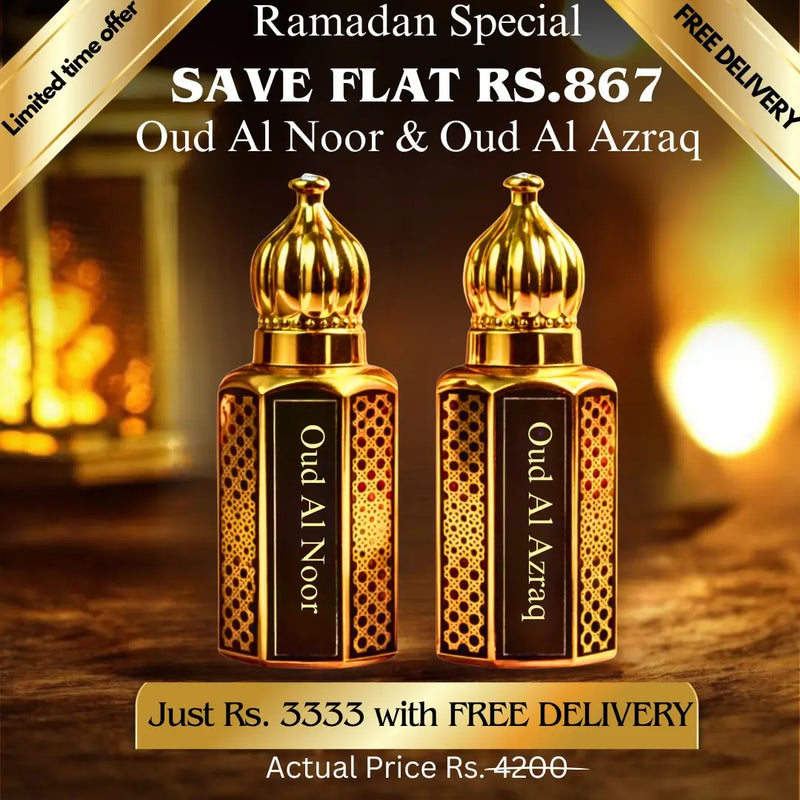 Ramadan Duo Attar Set – Oud Al Noor & Oud Al Azraq