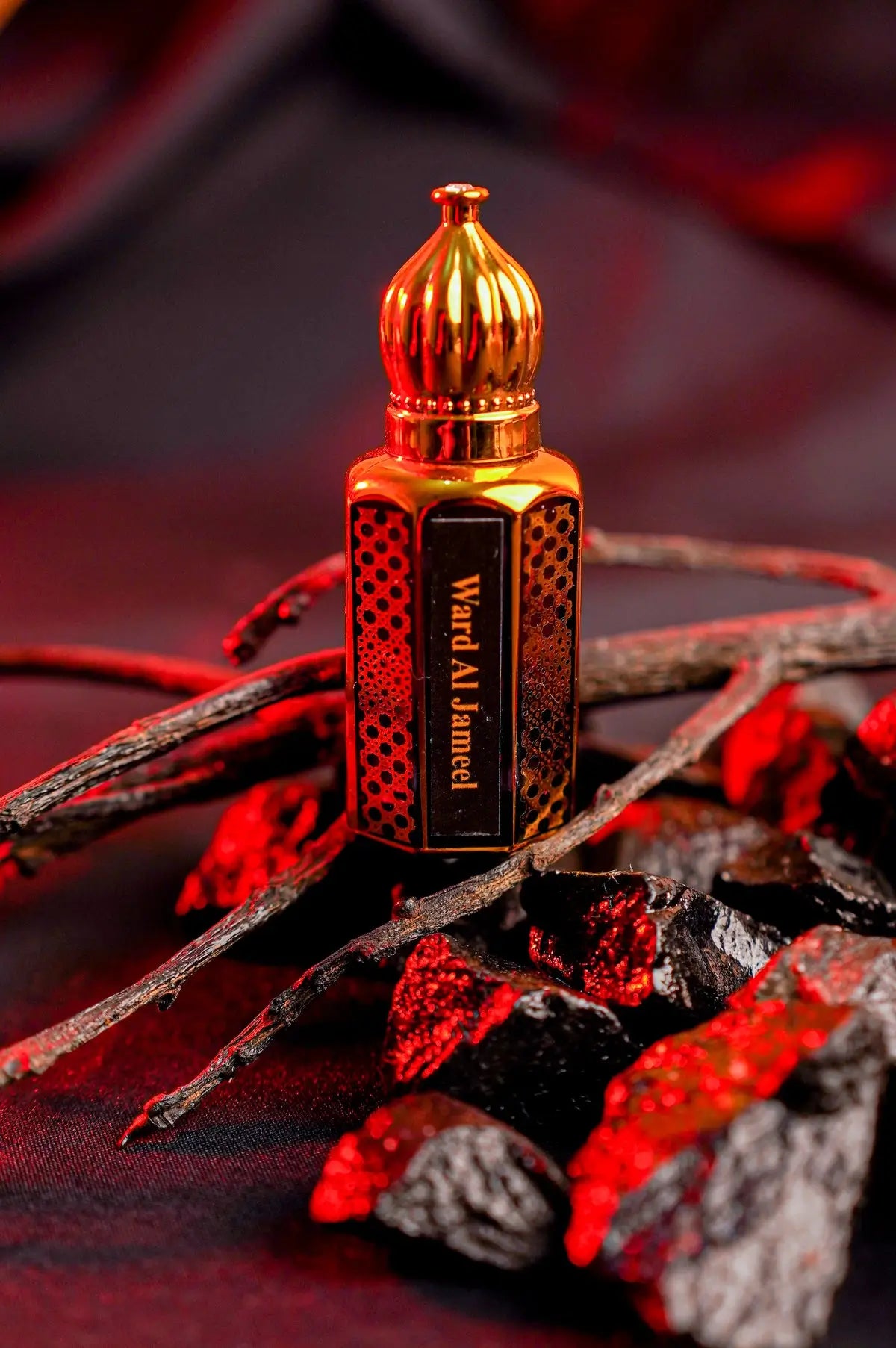 Ward Al Jameel 12ML – Elegant, Timeless Rose Attar for Women 🌹